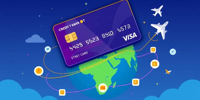 Tarjeta con millas para viajeros frecuentes